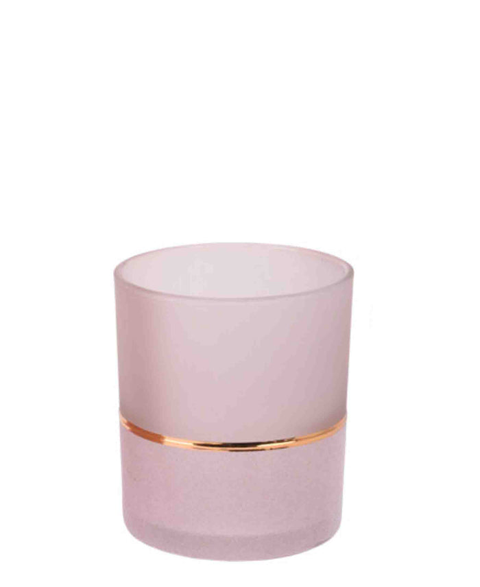 Urban Decor Velvet 8cm Tealight Holder - Mink
