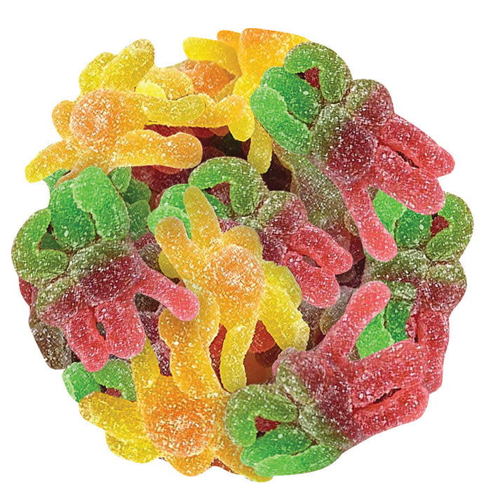 Vidal Gummy Hairy Spiders Candy - 4.4 LB