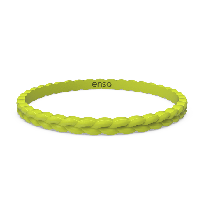Weave Stackable Silicone Bracelet - Lightning