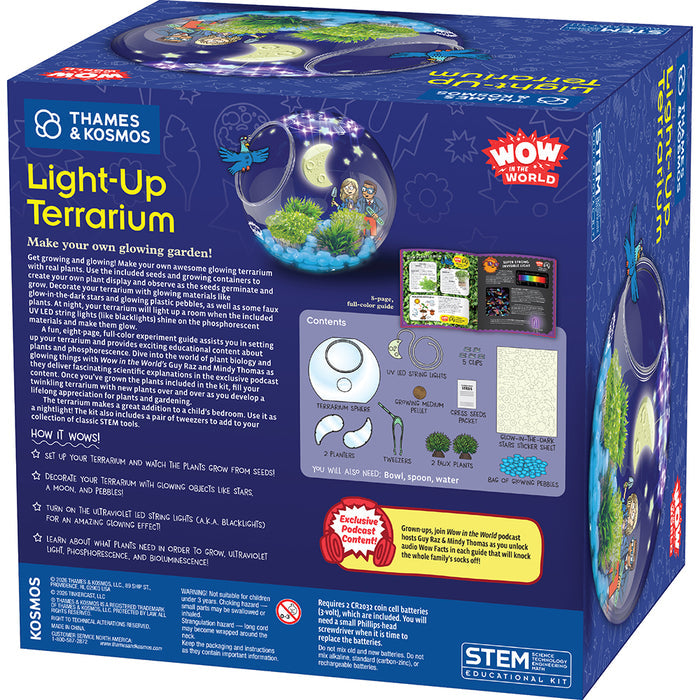 Wow in the World: Light-Up Terrarium STEM Thames & Kosmos