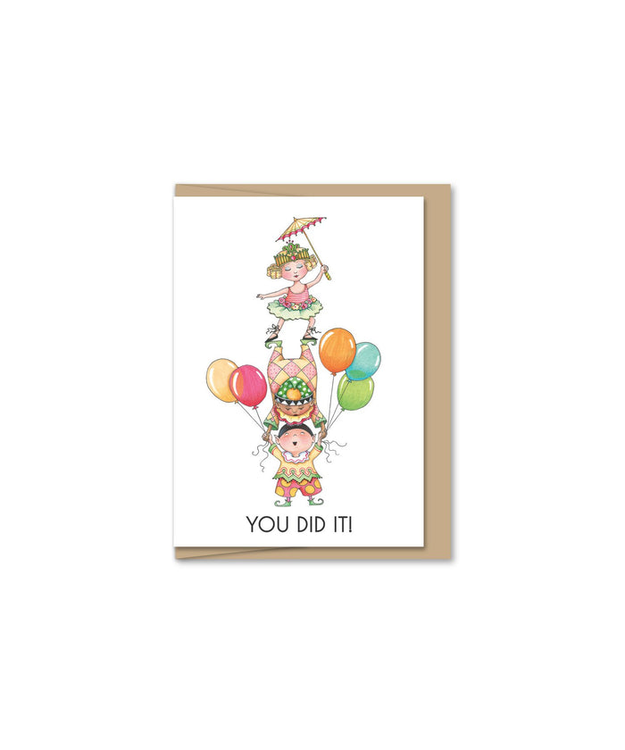 You Did It! Mini Card
