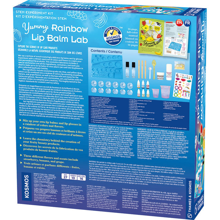 Yummy Rainbow Lip Balm Lab - 2L STEM Thames & Kosmos