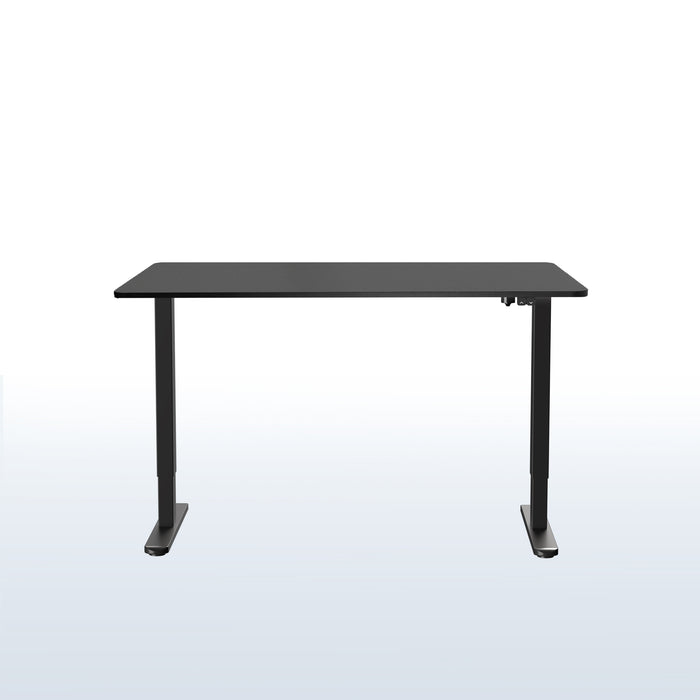 60 x 30 inch electric desk featuring easy height adjustment with the simple 2-button controller
