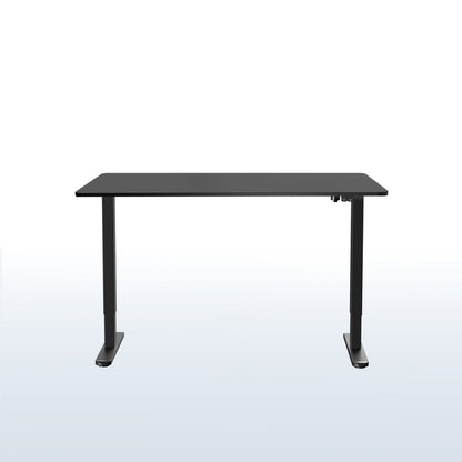 60 x 30 inch electric desk featuring easy height adjustment with the simple 2-button controller