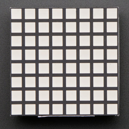 1.2" 8x8 Matrix Square Pixel - Amber (KWM-R30881CUAB) by Adafruit - The Pi Hut