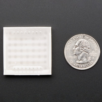 1.2" 8x8 Matrix Square Pixel - Amber (KWM-R30881CUAB) by Adafruit - The Pi Hut