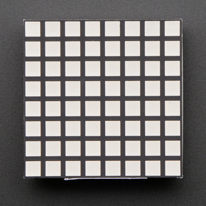 1.2" 8x8 Matrix Square Pixel - Yellow (KWM-R30881CUYB) by Adafruit - The Pi Hut