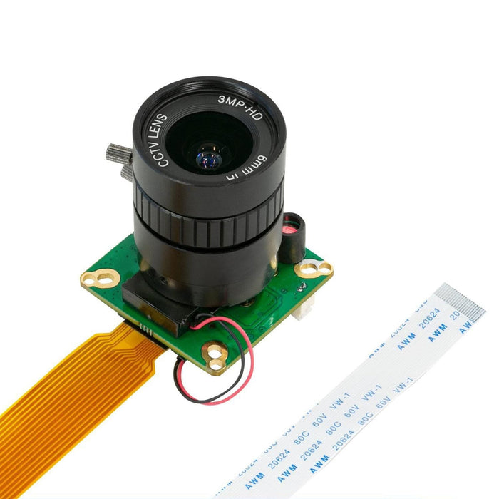 12.3MP IR-CUT HQ Camera with 6mm CS Lens for Raspberry Pi [Discontinued] by Arducam - The Pi Hut