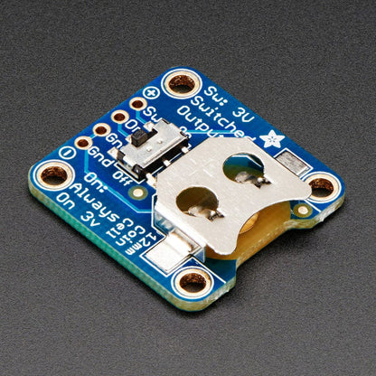 12mm Coin Cell Breakout with On-Off Switch by Adafruit - The Pi Hut