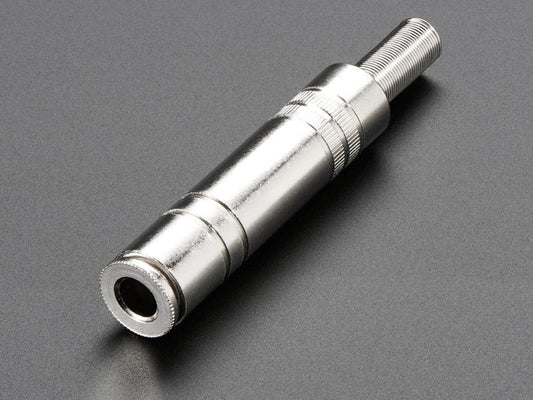1/4" (6.35mm) DIY Stereo In-Line Jack [discontinued] by The Pi Hut - The Pi Hut