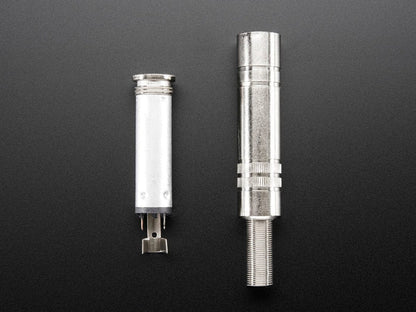 1/4" (6.35mm) DIY Stereo In-Line Jack [discontinued] by The Pi Hut - The Pi Hut
