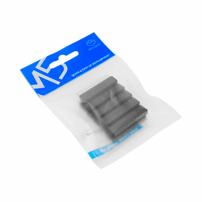 2×15 Pin Header Socket for 13.2 Module (10pcs) - m5stack-store