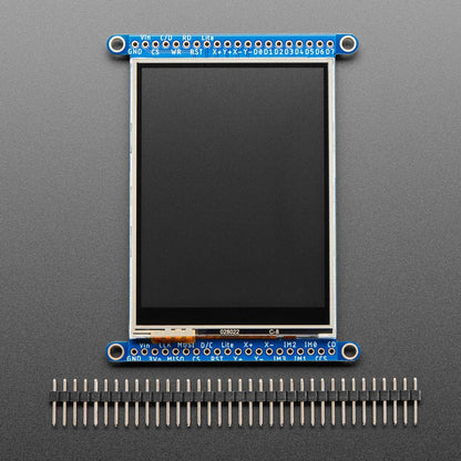 2.8" TFT LCD with Touchscreen Breakout Board with MicroSD Socket (ILI9341) by Adafruit - The Pi Hut
