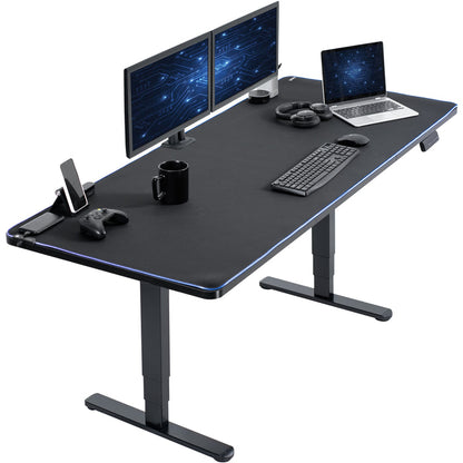 Black RGB Pad / Black / 71" x 30"