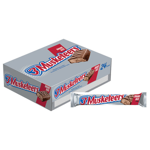 3 Musketeers Bars 3.28oz King Size - 24ct