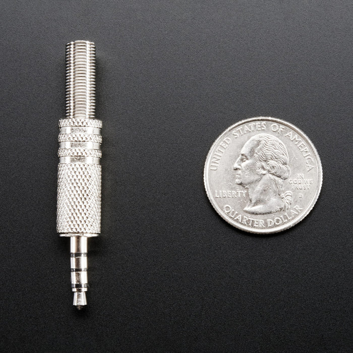 3.5mm (1/8") DIY 4-Pole (TRRS) Plug by Adafruit - The Pi Hut