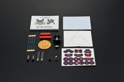 4-Soldering Light Chaser Beam Robot Kit [Discontinued] by DFRobot - The Pi Hut