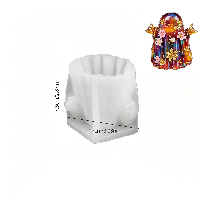 D-Rock Hand Ghost：3.03*2.87inches
