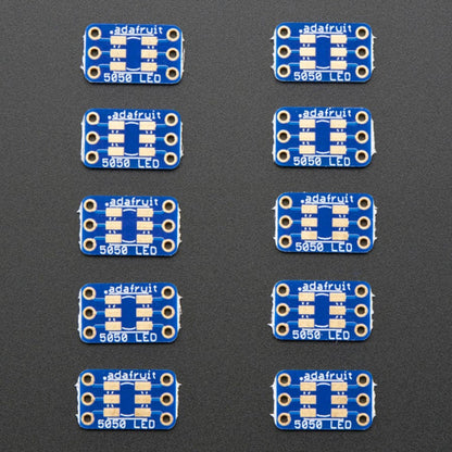 5050 LED breakout PCB - 10 pack! by Adafruit - The Pi Hut