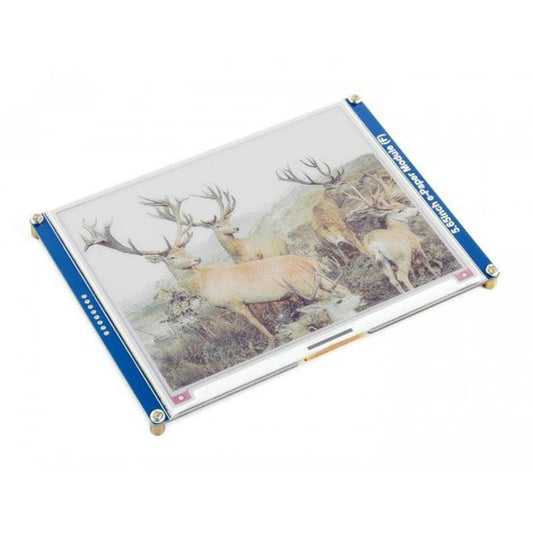 5.65" ACeP 7-Colour E-Paper Display Module by Waveshare - The Pi Hut