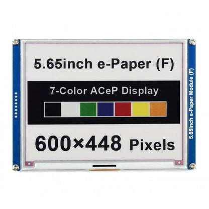 5.65" ACeP 7-Colour E-Paper Display Module by Waveshare - The Pi Hut