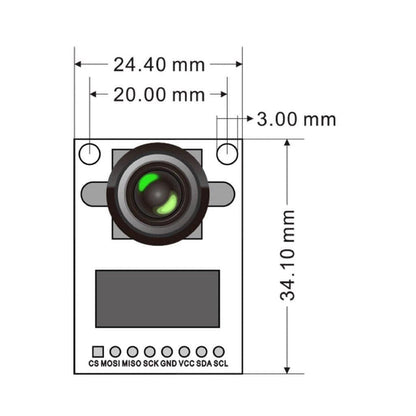 5MP OV5642 Mini SPI Camera Module for Raspberry Pi Pico by Arducam - The Pi Hut