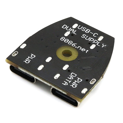 5V USB-C Dual Supply - Dual Ideal Diodes by 8086 - The Pi Hut