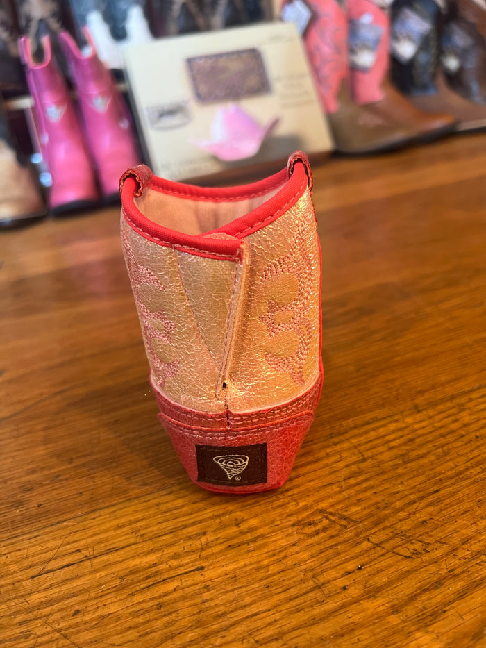 Twister Pink Baby Buckers Cowboy Boots