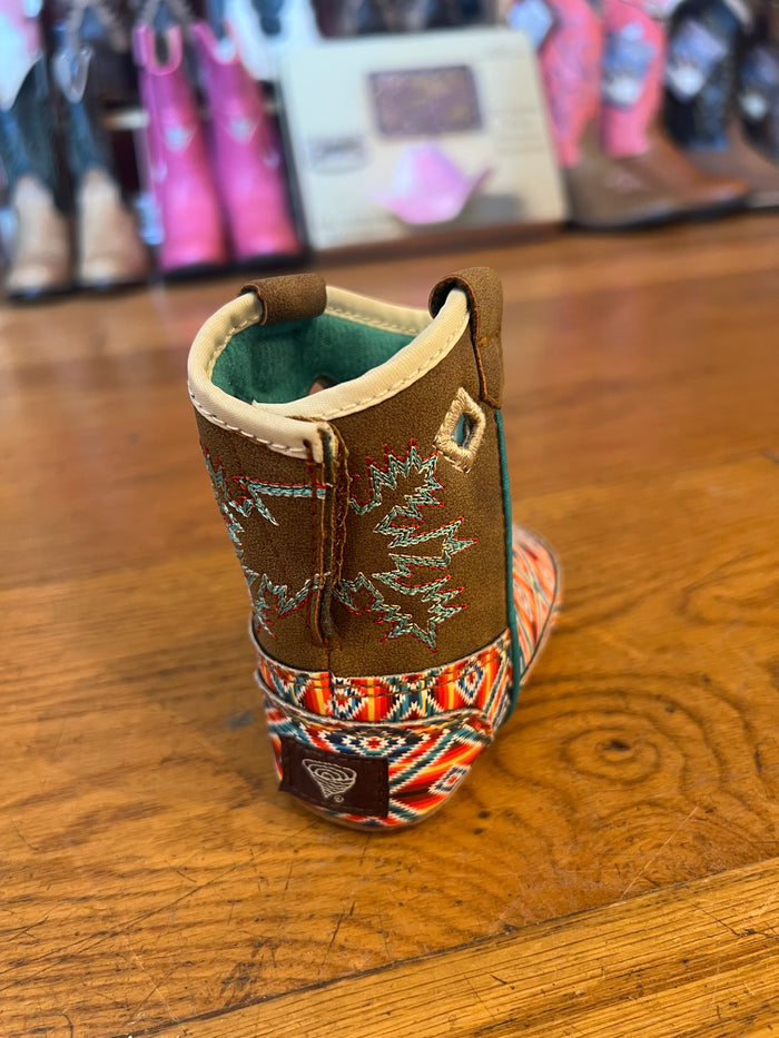 Twister Aztec Baby Buckers Cowboy Boots