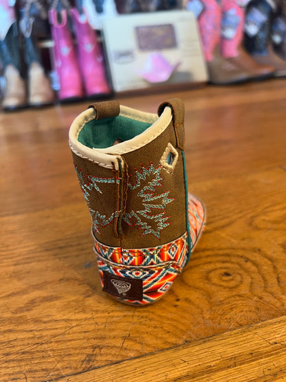 Twister Aztec Baby Buckers Cowboy Boots
