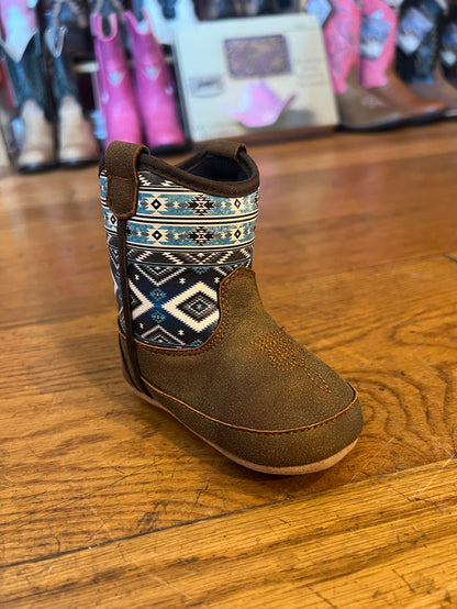 Twister Aztec Baby Cowboy Boots