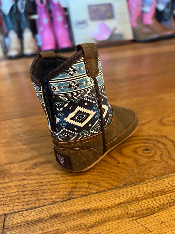 Twister Aztec Baby Cowboy Boots