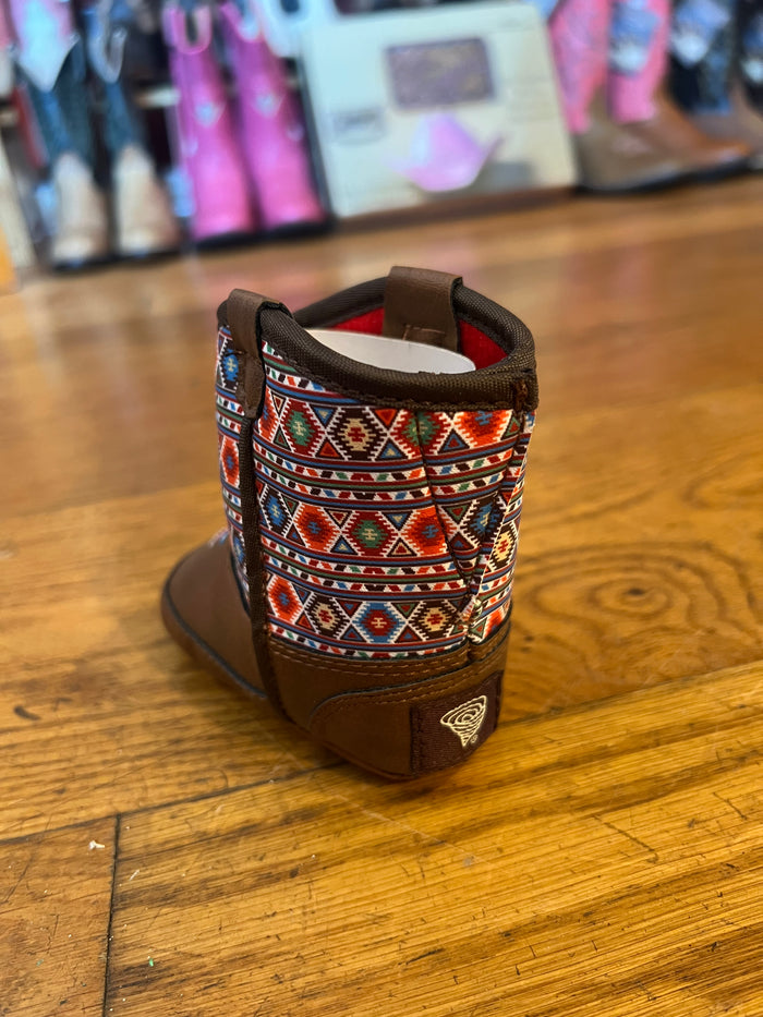 Twister Aztec Baby Buckers Cowboy Boots