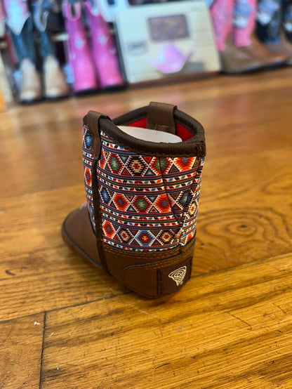 Twister Aztec Baby Buckers Cowboy Boots