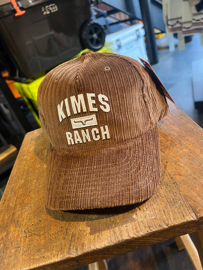 Kimes Ranch Brown Corduroy Cap