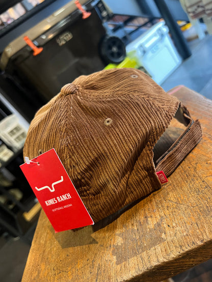 Kimes Ranch Brown Corduroy Cap