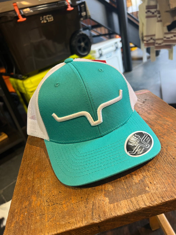 Kimes Ranch Turquoise Trucker Cap
