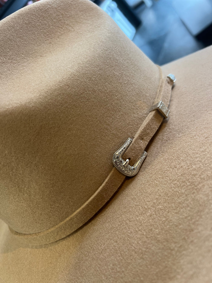 100% Wool Tan  Cattleman Cowboy Hat