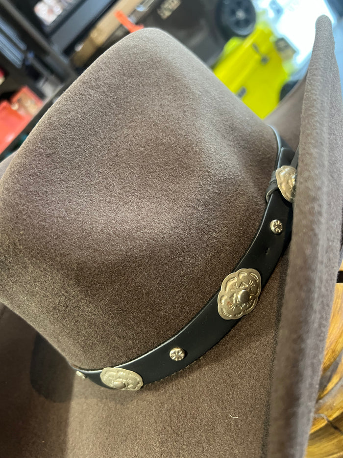 Brown Wool Felt Crushable Cowboy Hat