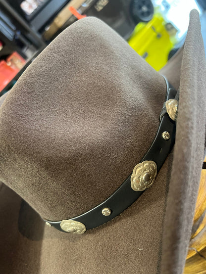 Brown Wool Felt Crushable Cowboy Hat