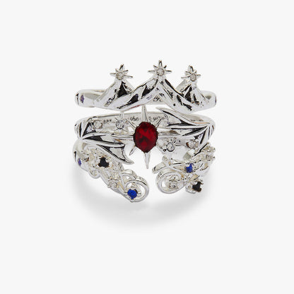 A Court of Thorns and Roses™ Bat Boys Ring Set of 3