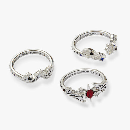 A Court of Thorns and Roses™ Bat Boys Ring Set of 3