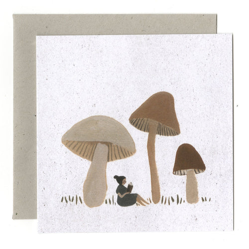 A Quiet Place to Read greeting card