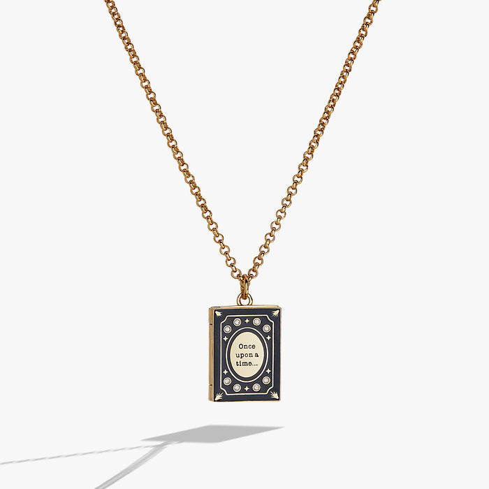 'A Reader Lives A Thousand Lives' Book Club Locket Pendant