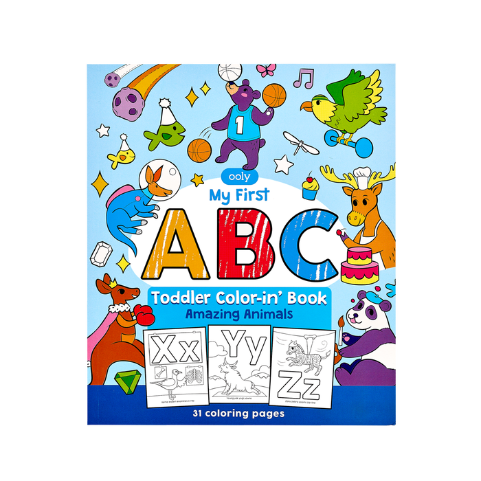 OOLY cover of ABC coloring book