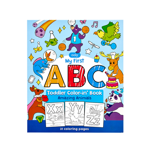 OOLY cover of ABC coloring book