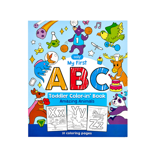 OOLY cover of ABC coloring book