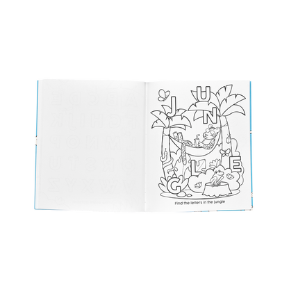 OOLY inside ABC Coloring book pages