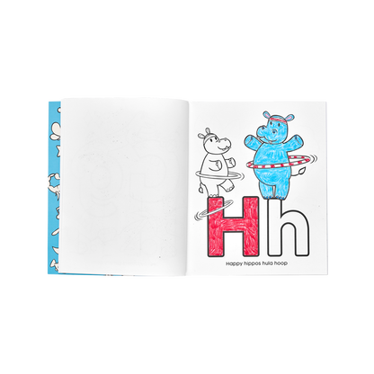 OOLY inside ABC Coloring book pages