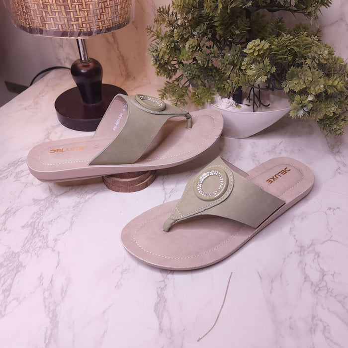 ABKW-003 OLIVE - Maha fashions -  Women Footwear
